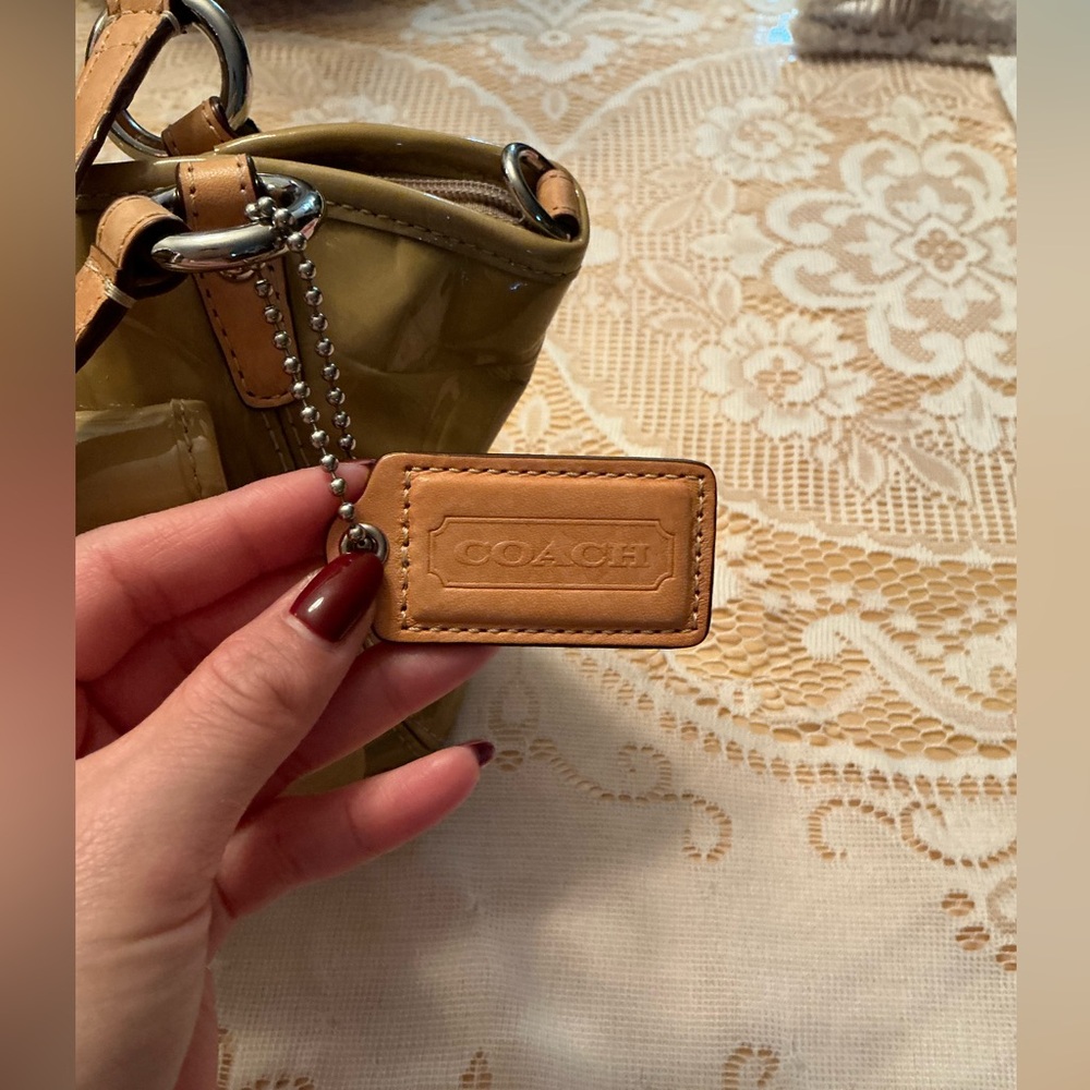 Coach Yellow Handbag F14729 - Picture 10 of 12
